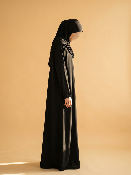 Abaya Nera Base Daily - lato